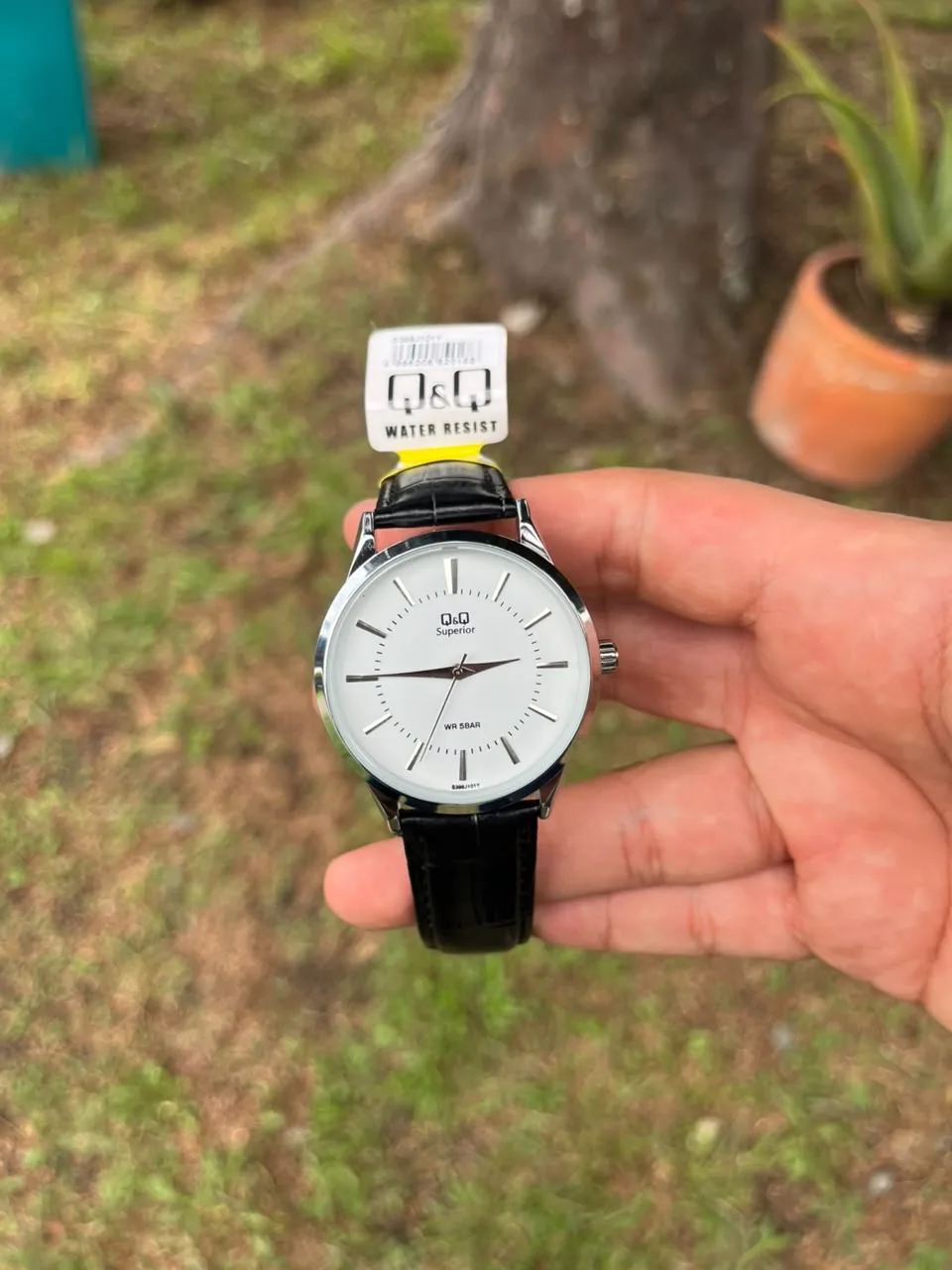 QYQ Superior — Cuero Negro / Tablero Blanco